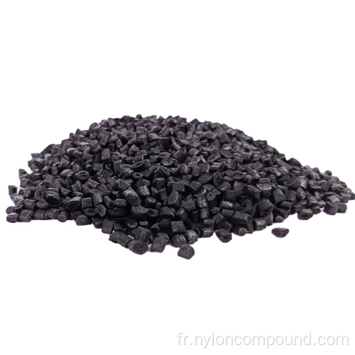 Nylon PA66 GF25 Black Pellets pour les profils de rupture thermique